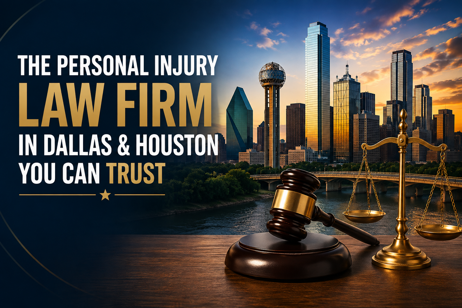 Trusted Personal Injury Lawyers near Dallas & Houston